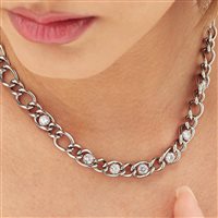Collar Brosway Mujer Ribbon in Acero Zirconia BBN33 - BBN33